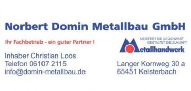 Norbert Domin Metallbau GmbH Norbert Domin Metallbau GmbH
